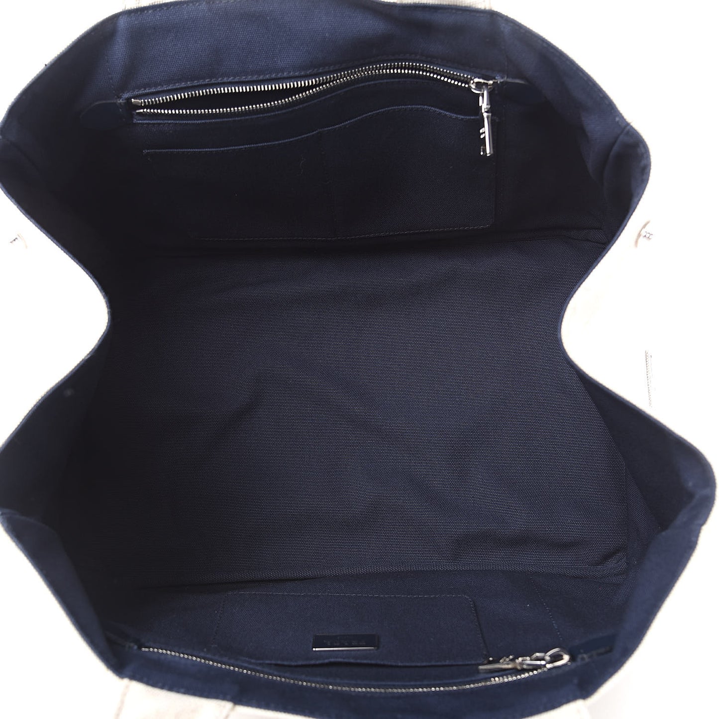 Canvas Mistolino Canapa Tote Naturale Blue