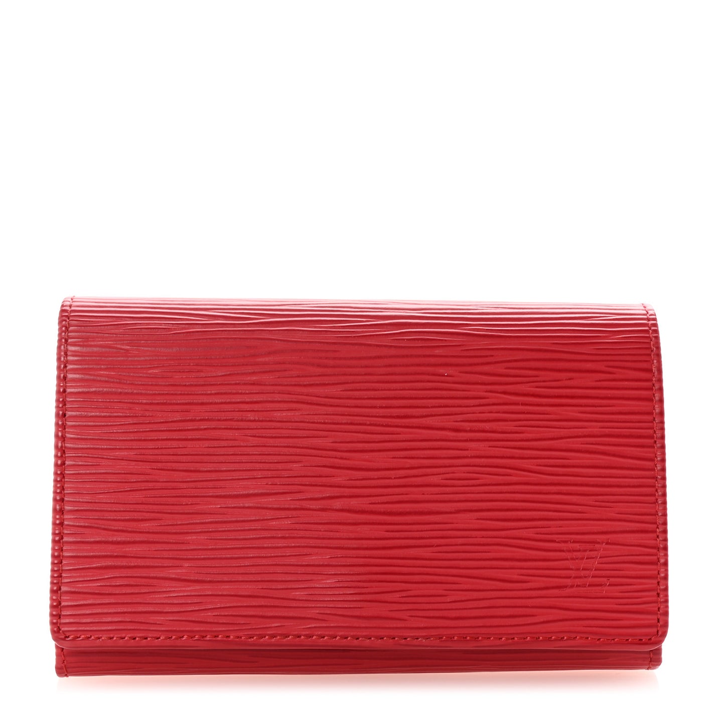 Epi Porte-Monnaie Billets Tresor Wallet Castillan Red