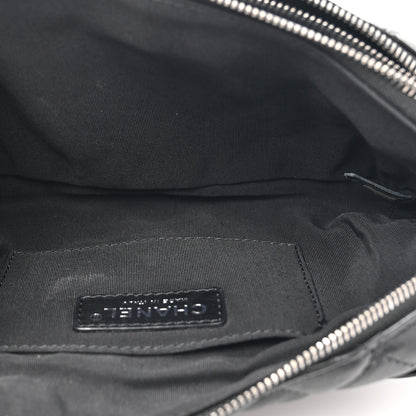 Chanel Calfskin Quilted Waist Bag Black 5 of 14