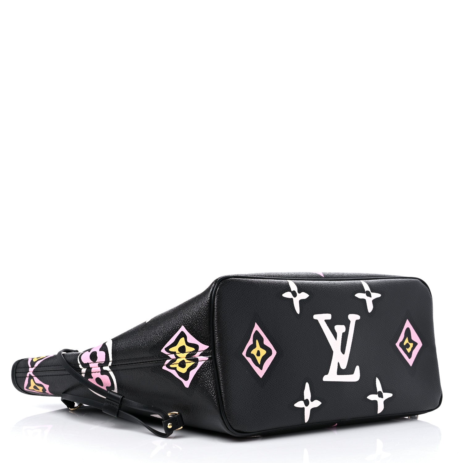 Louis Vuitton Monogram Giant Wild At Heart Neverfull MM Black 4 of 9