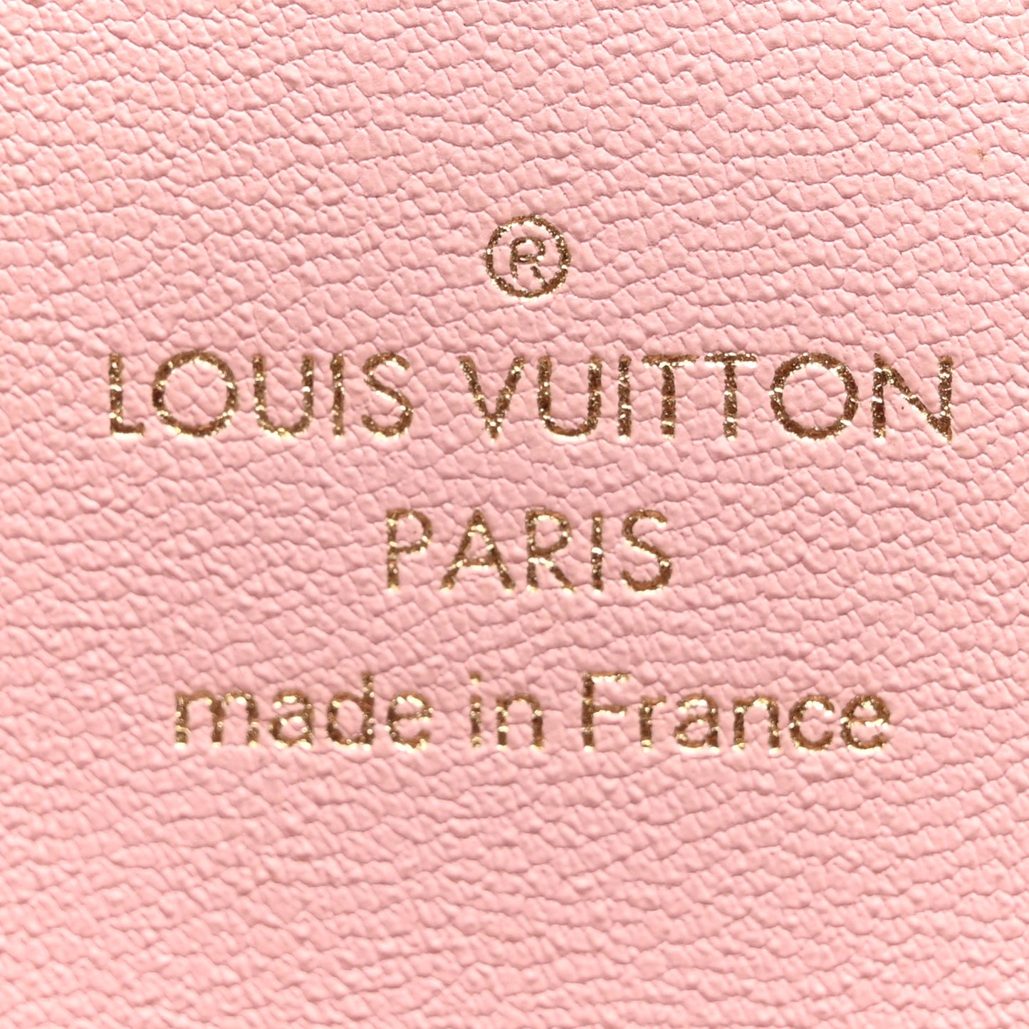 Monogram Large Kirigami Pochette Insert Rose Ballerine