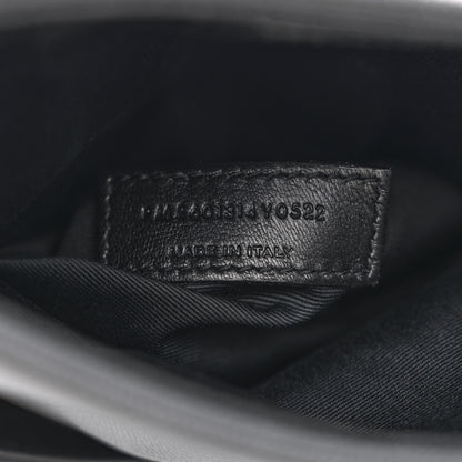 Saint Laurent Grain De Poudre Monogram Toy West Hollywood Fold-Over Bag Black 7 of 12