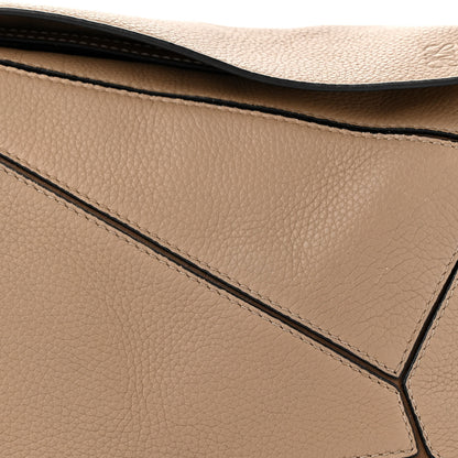 Loewe Grained Calfskin Small Puzzle Bag Sand Mink 7 of 10