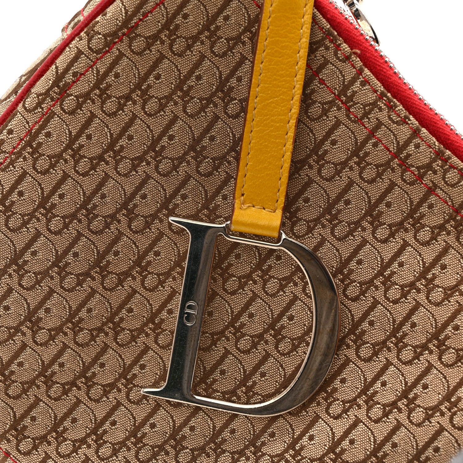Christian Dior Monogram Rasta Saddle Pochette Beige 11 of 16