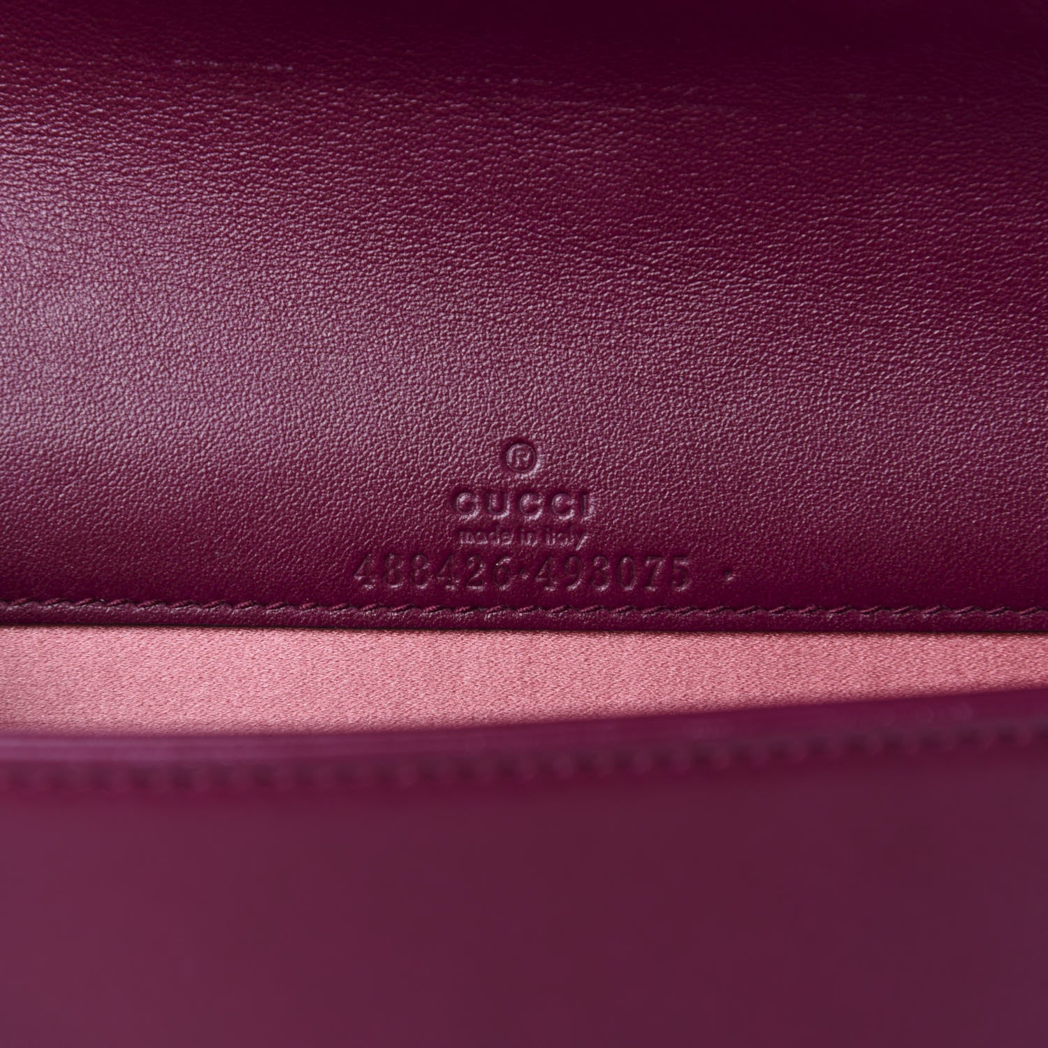 Gucci Velvet Matelasse GG Marmont Mini Bag Fuchsia Violet Cyclamen 10 of 12