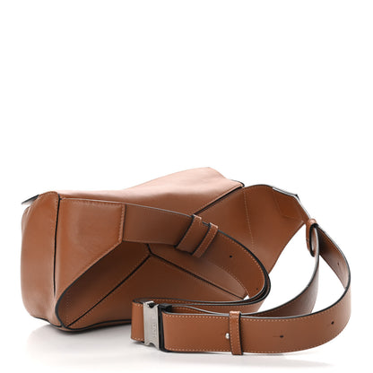 Loewe Calfskin Small Puzzle Bumbag Tan 2 of 8