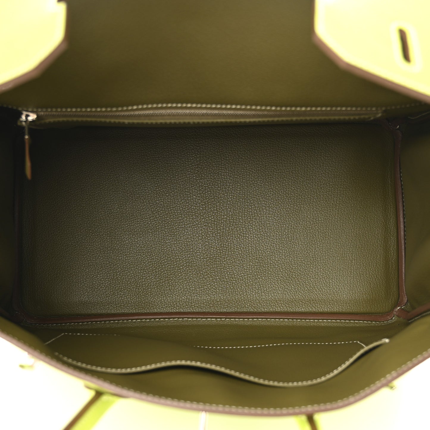 Epsom Candy Birkin 35 Kiwi Lichen