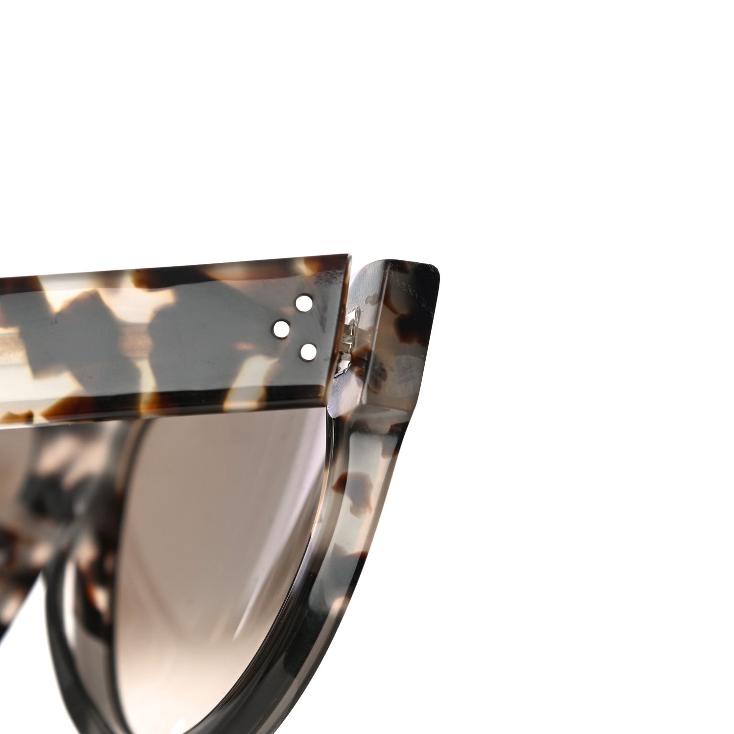 Celine Shadow Sunglasses CL 41026/S Havana Grey 9 of 12