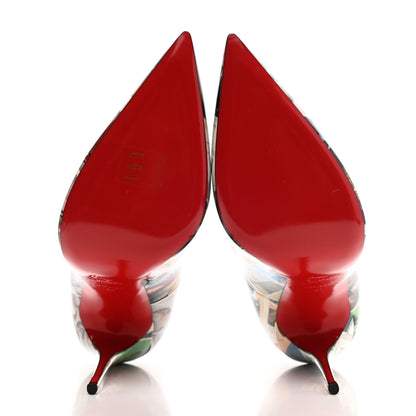 Christian Louboutin Patent Collage So Kate 120 Pumps 41 Multicolor 5 of 9