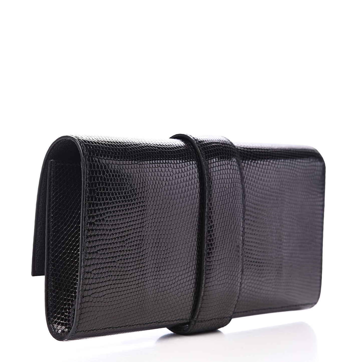 Lizard Medor Clutch 23 Black