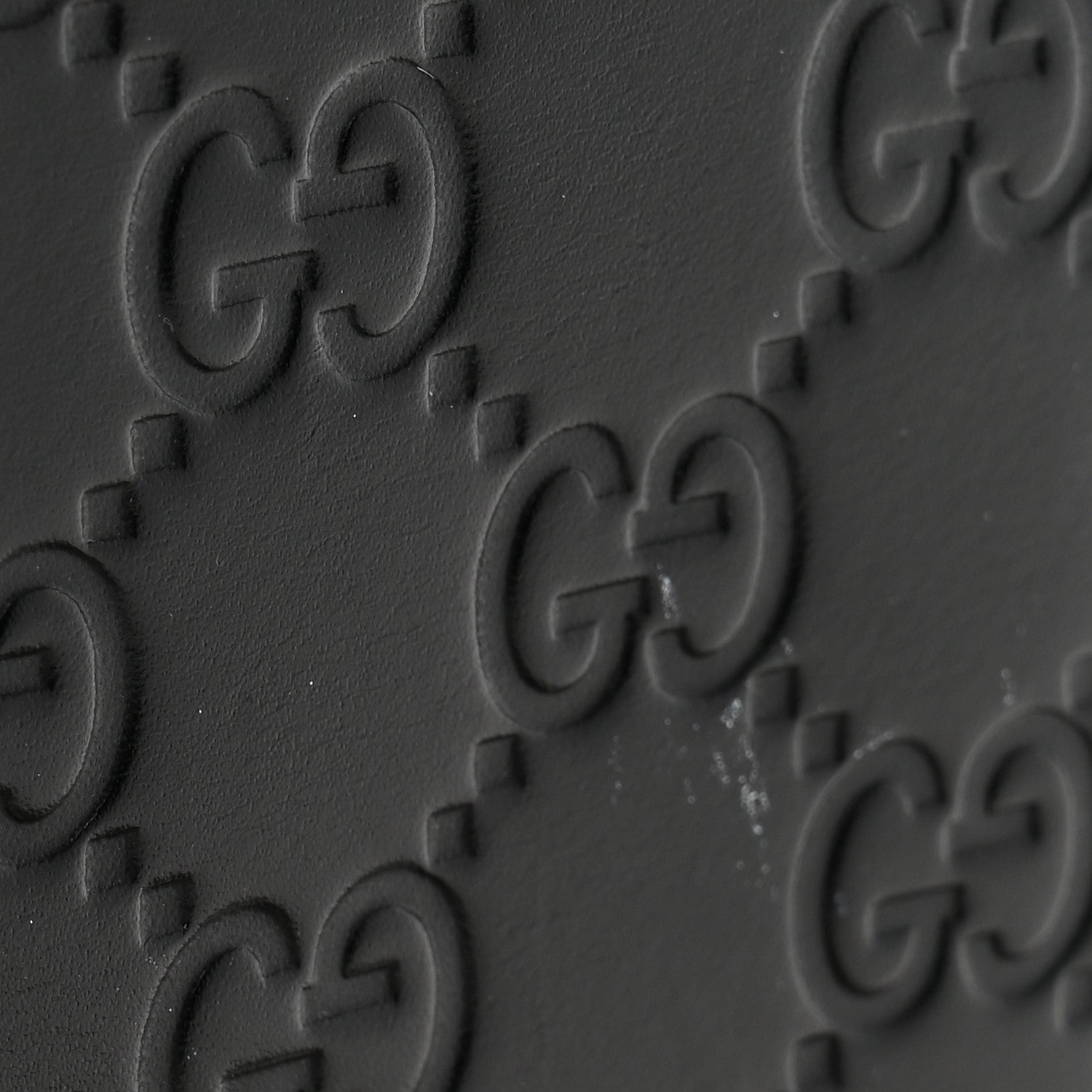 Gucci Guccissima Signature Bowy Chain Wallet Black 15 of 16