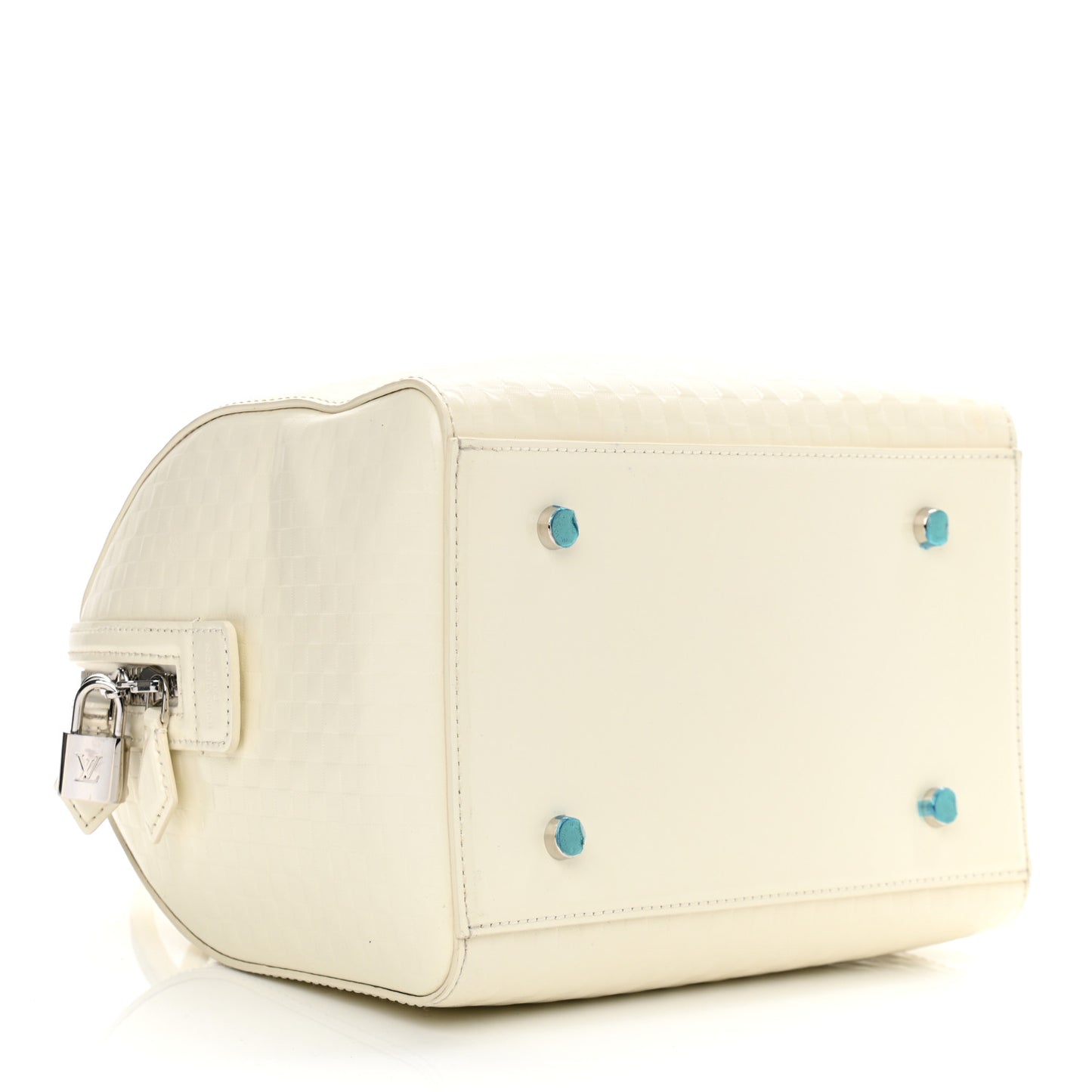 Damier Facette Speedy Cube MM Creme