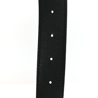 Louis Vuitton Calfskin Monogram 30mm LV Initiales Reversible Belt 90 36 Black 4 of 6