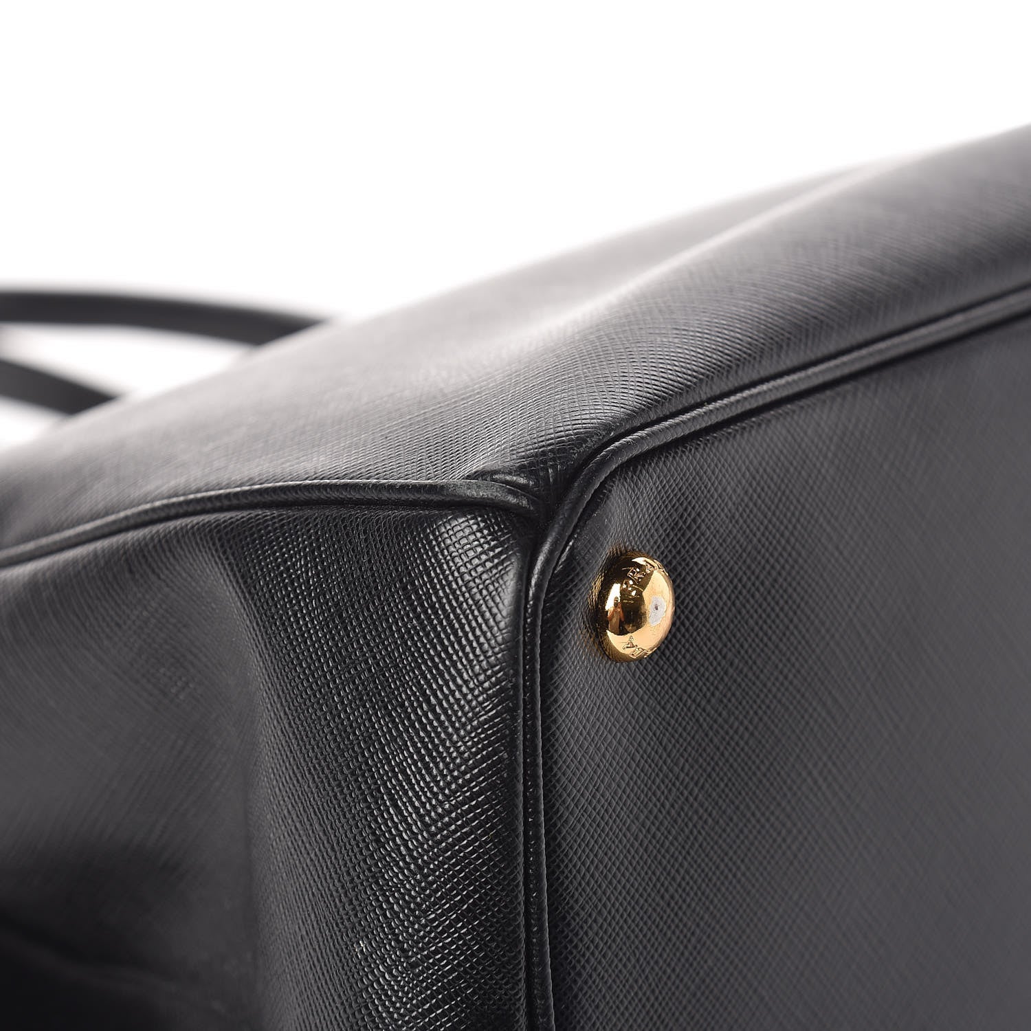 Prada Saffiano Large Galleria Double Zip Tote Black 9 of 15