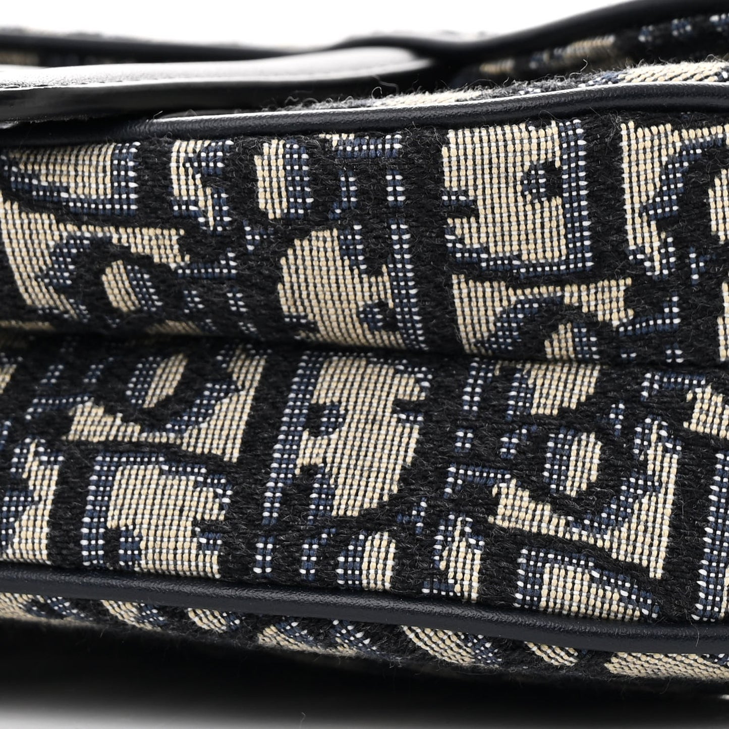 Oblique Mini Saddle Bag Blue
