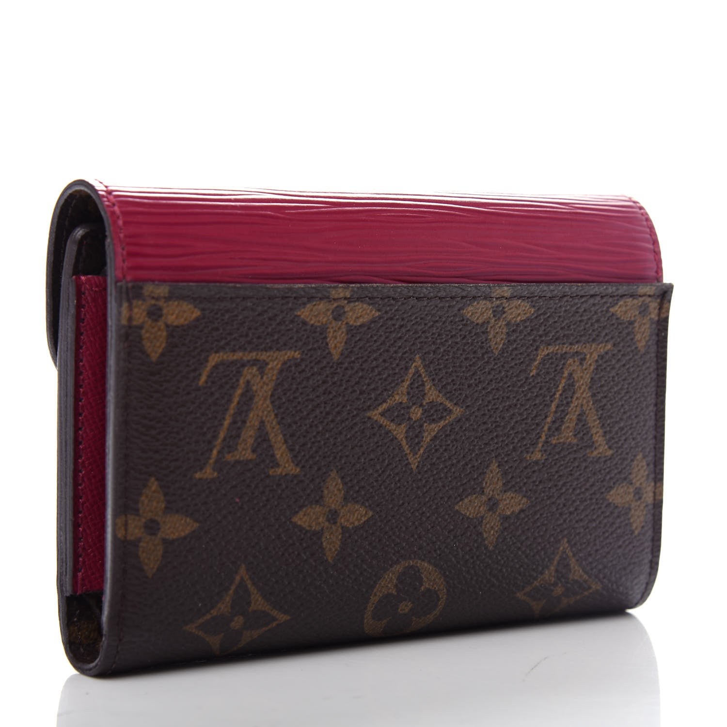 Louis Vuitton Epi Monogram Marie-Lou Compact Wallet Fuchsia 3 of 8