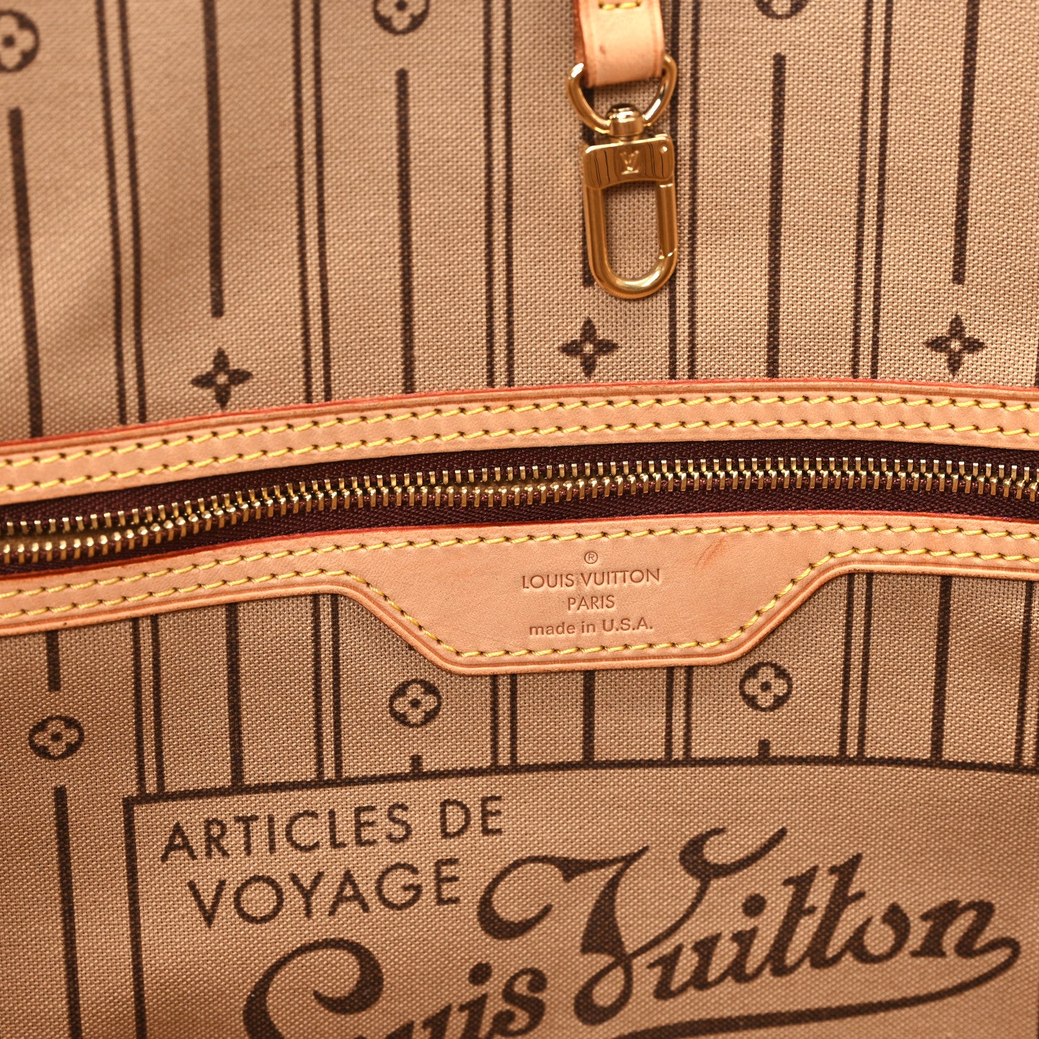 Louis Vuitton Monogram Neverfull MM 6 of 12