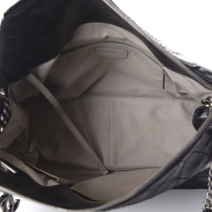 Chanel Calfskin CC Crave Tote Black 5 of 10
