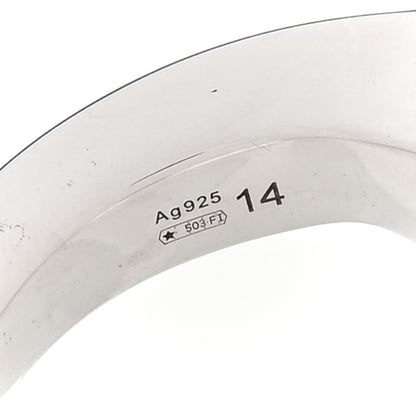 Gucci Sterling Silver Chiodo Double Nail Ring 54 7 6 of 6