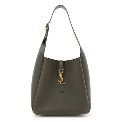 Saint Laurent Supple Calfskin Small Le 5 A 7 Soft Hobo Light Musk 1 of 10