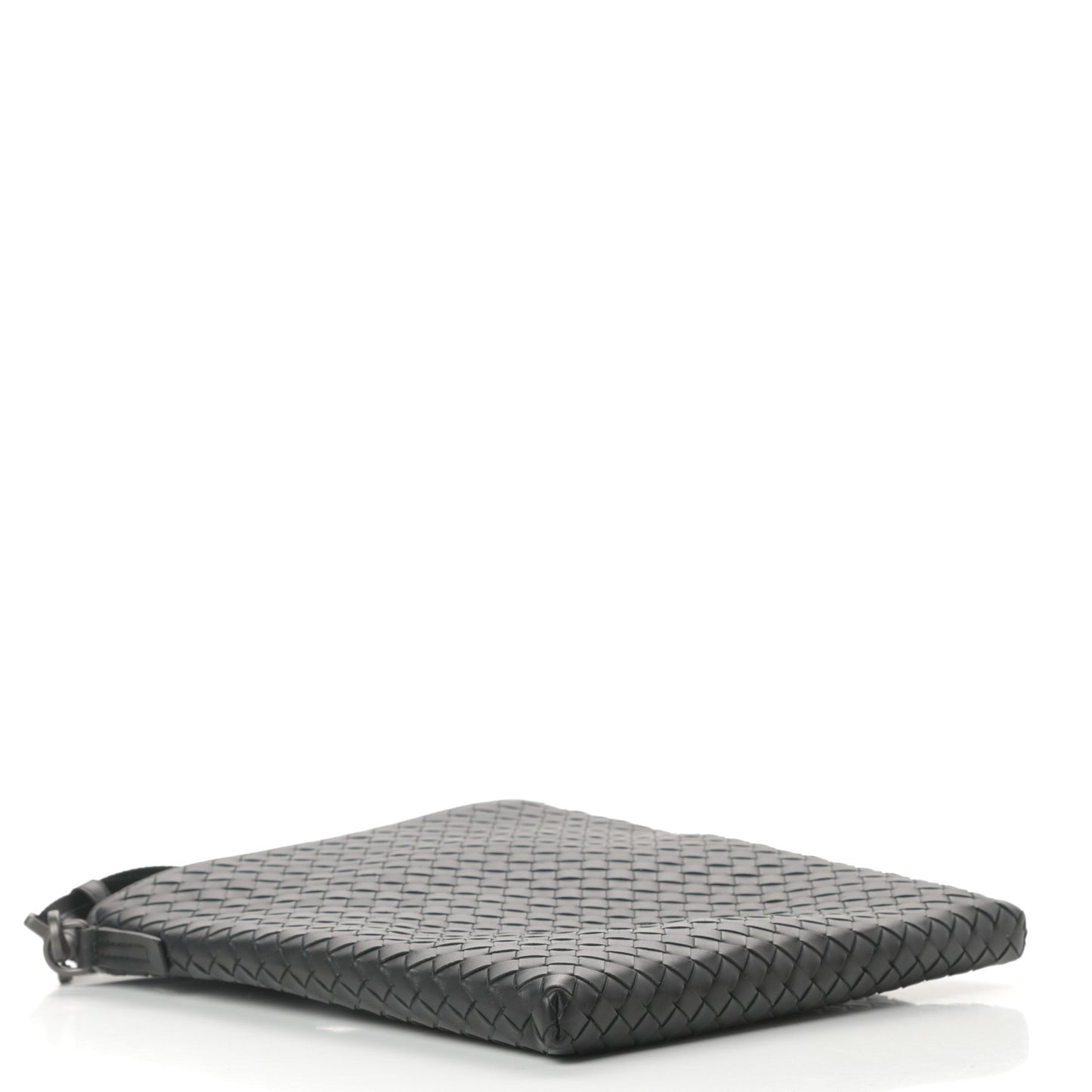 Nappa Intrecciato VN Crossbody Messenger Bag Black