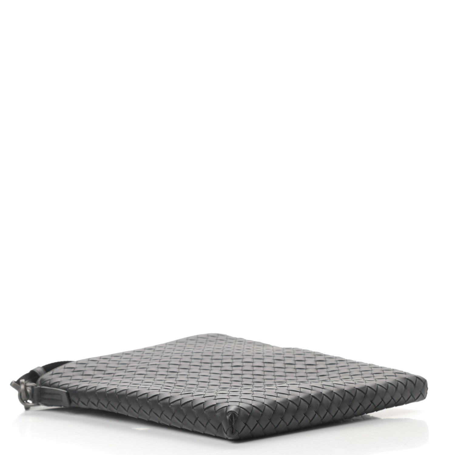 Bottega Veneta Nappa Intrecciato VN Crossbody Messenger Bag Black 4 of 10