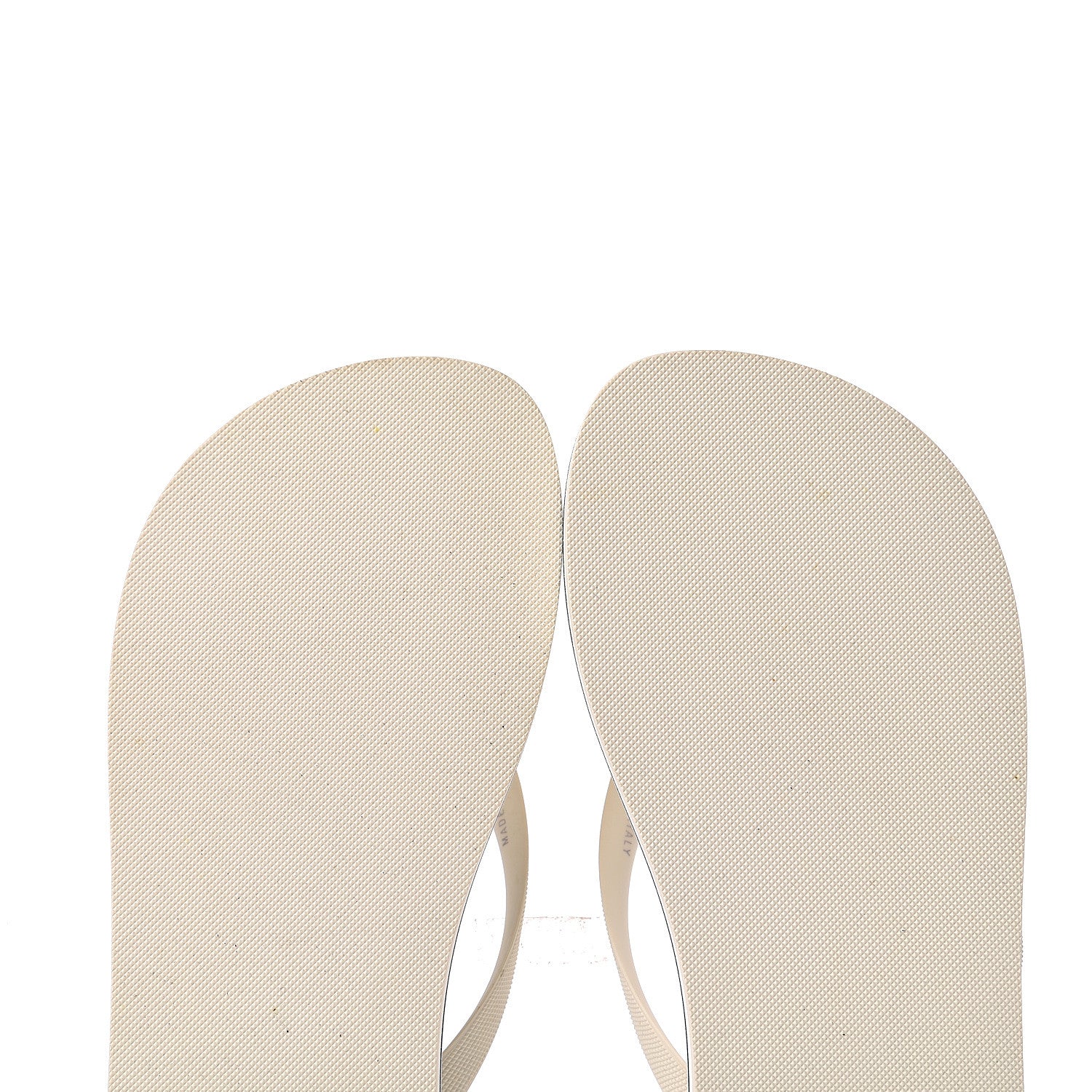 Louis Vuitton Rubber Molitor Thong Sandals 7 White 6 of 8