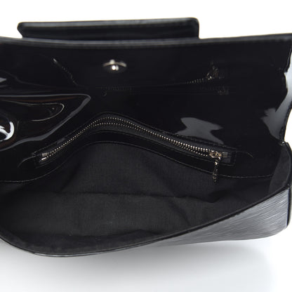 Louis Vuitton Epi Electric Sobe Clutch Black 5 of 8