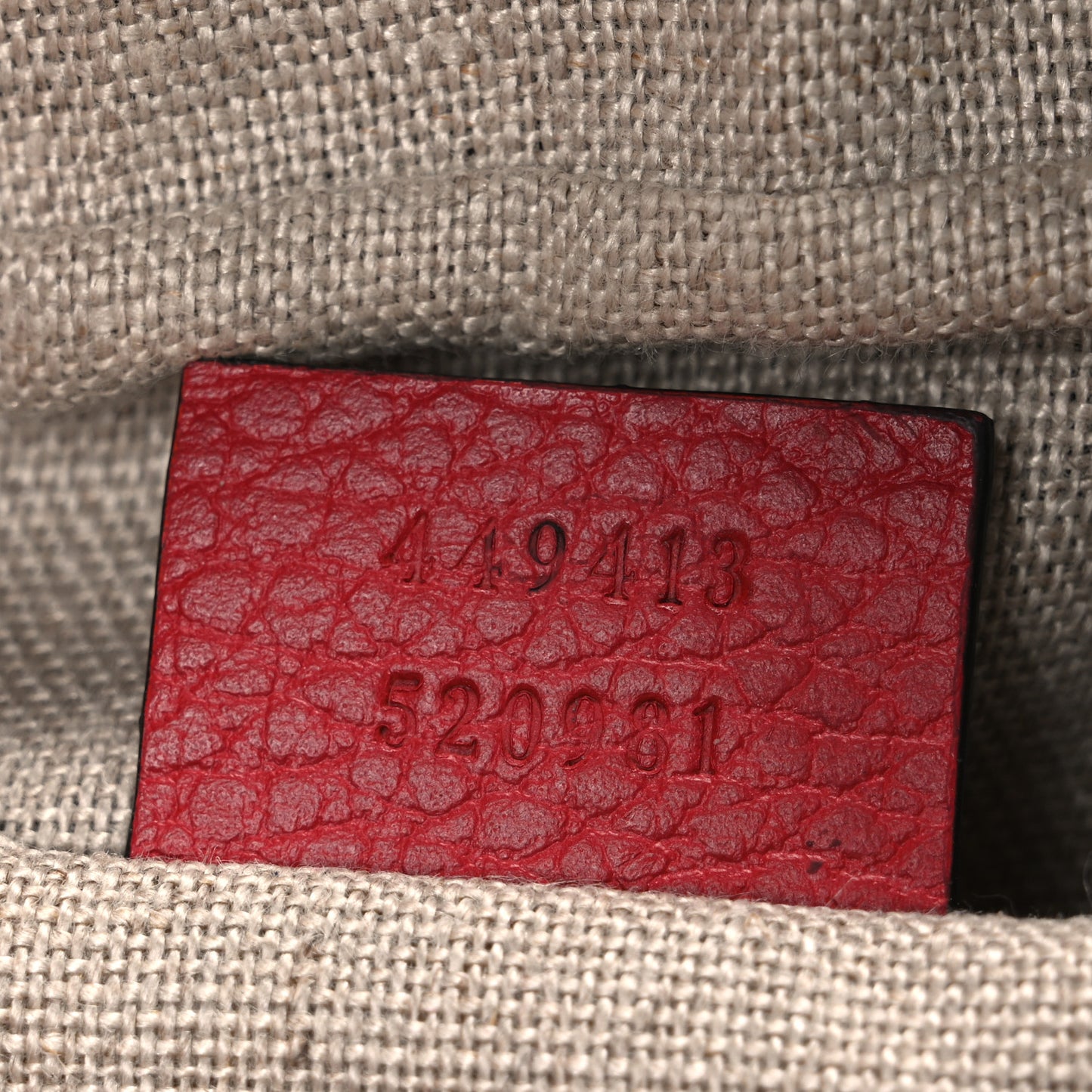Monogram Mini Bree Messenger Bag Red