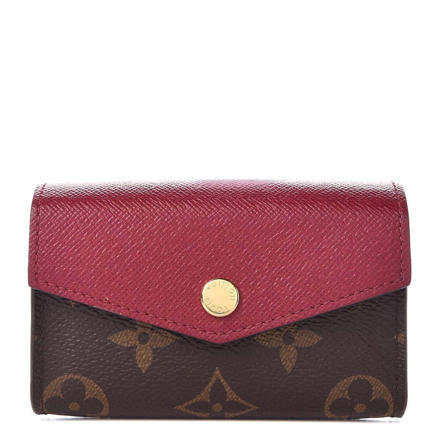 Louis Vuitton Monogram Sarah Multicartes Fuchsia 1 of 8