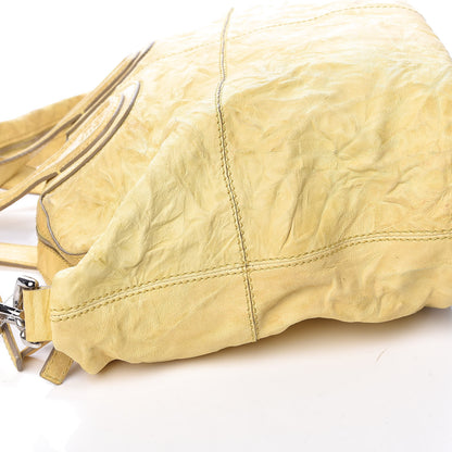 Givenchy Wrinkled Lambskin Medium Nightingale Yellow 20 of 28