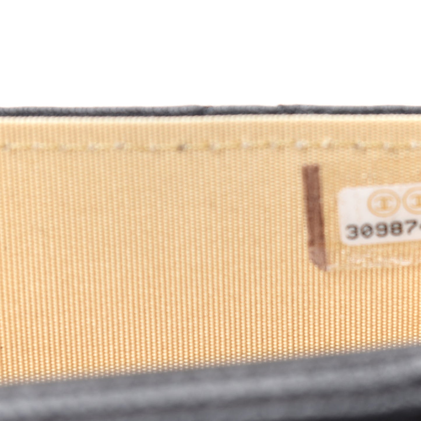 Lambskin Quilted Pearl Crush Clutch With Chain Black