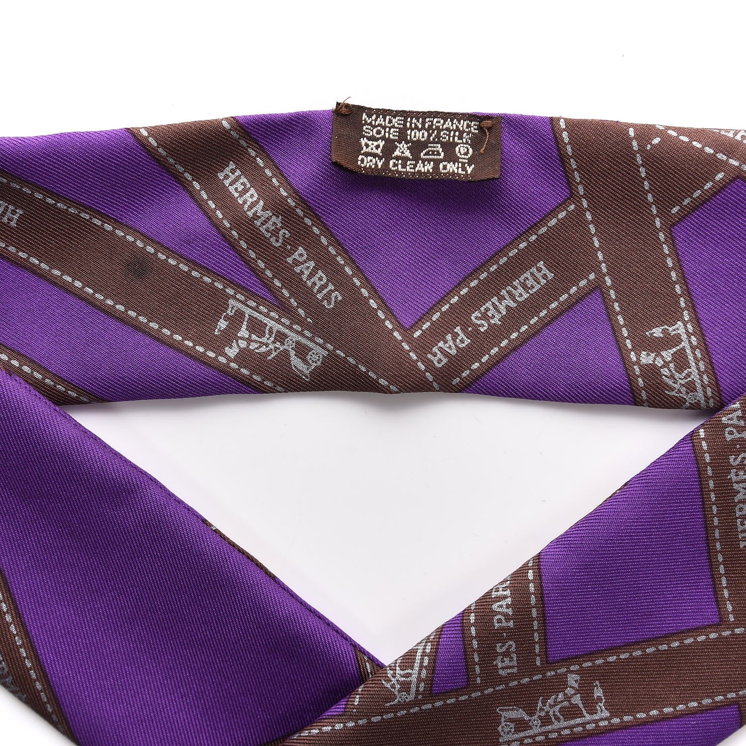 Hermes Silk Bolduc Twilly 3 of 7