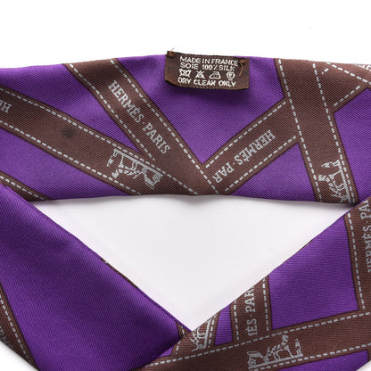Hermes Silk Bolduc Twilly 3 of 7