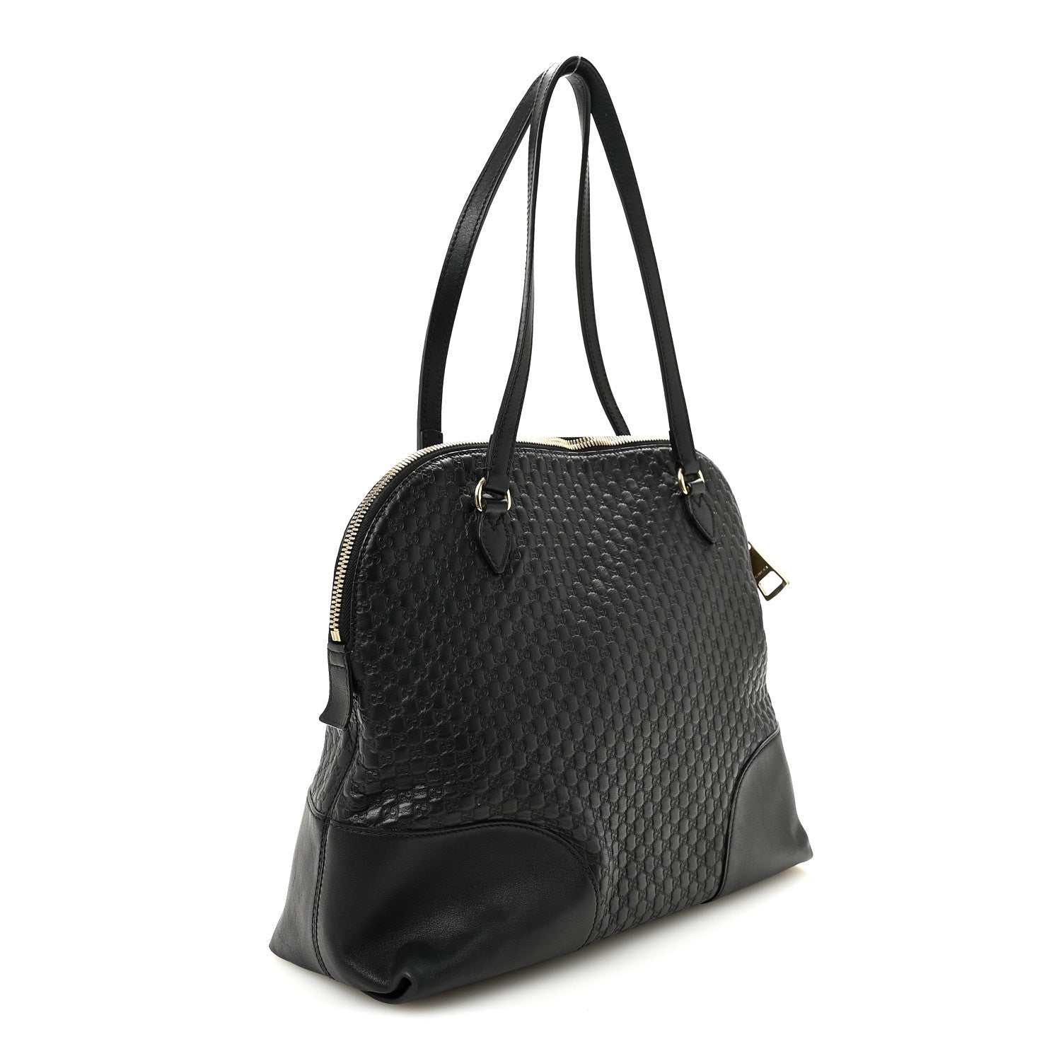 Gucci Soft Microguccissima Medium Bree Shoulder Bag Black 3 of 10
