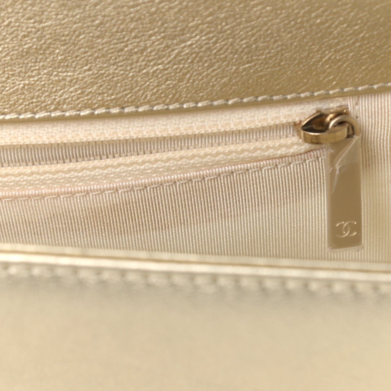 Chanel Lambskin Perforated Quilted New Medium Boy Flap Gold 10 of 10