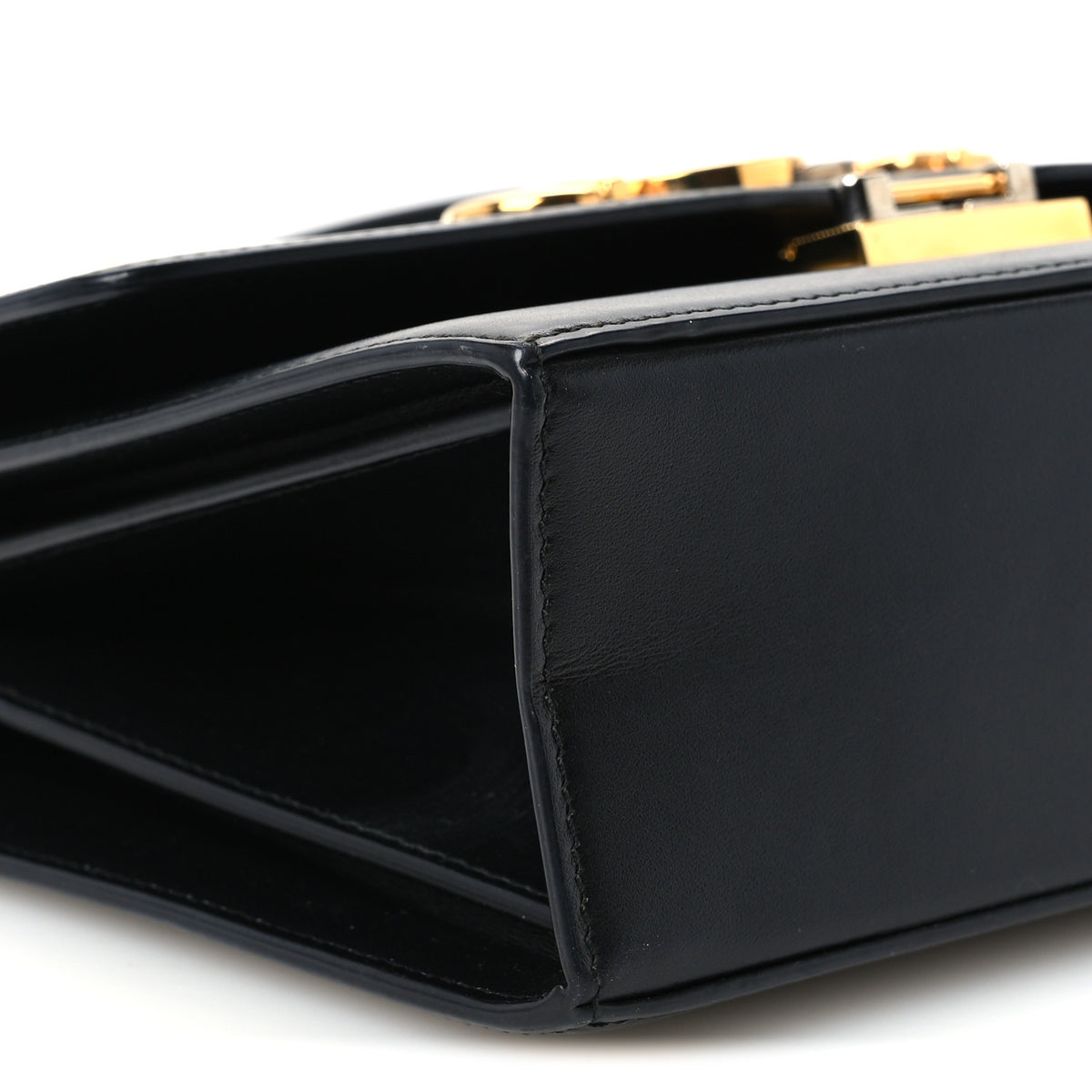Gucci Smooth Calfskin Small Zumi Shoulder Bag Black 9 of 11
