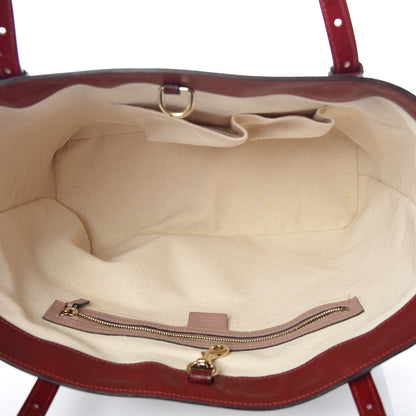 Gucci Patent Microguccissima Medium Nice Tote Rose Bed 5 of 9