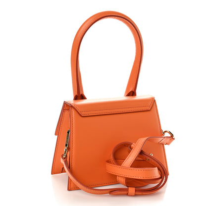 Jacquemus Smooth Calfskin Le Chiquito Moyen Orange 3 of 8