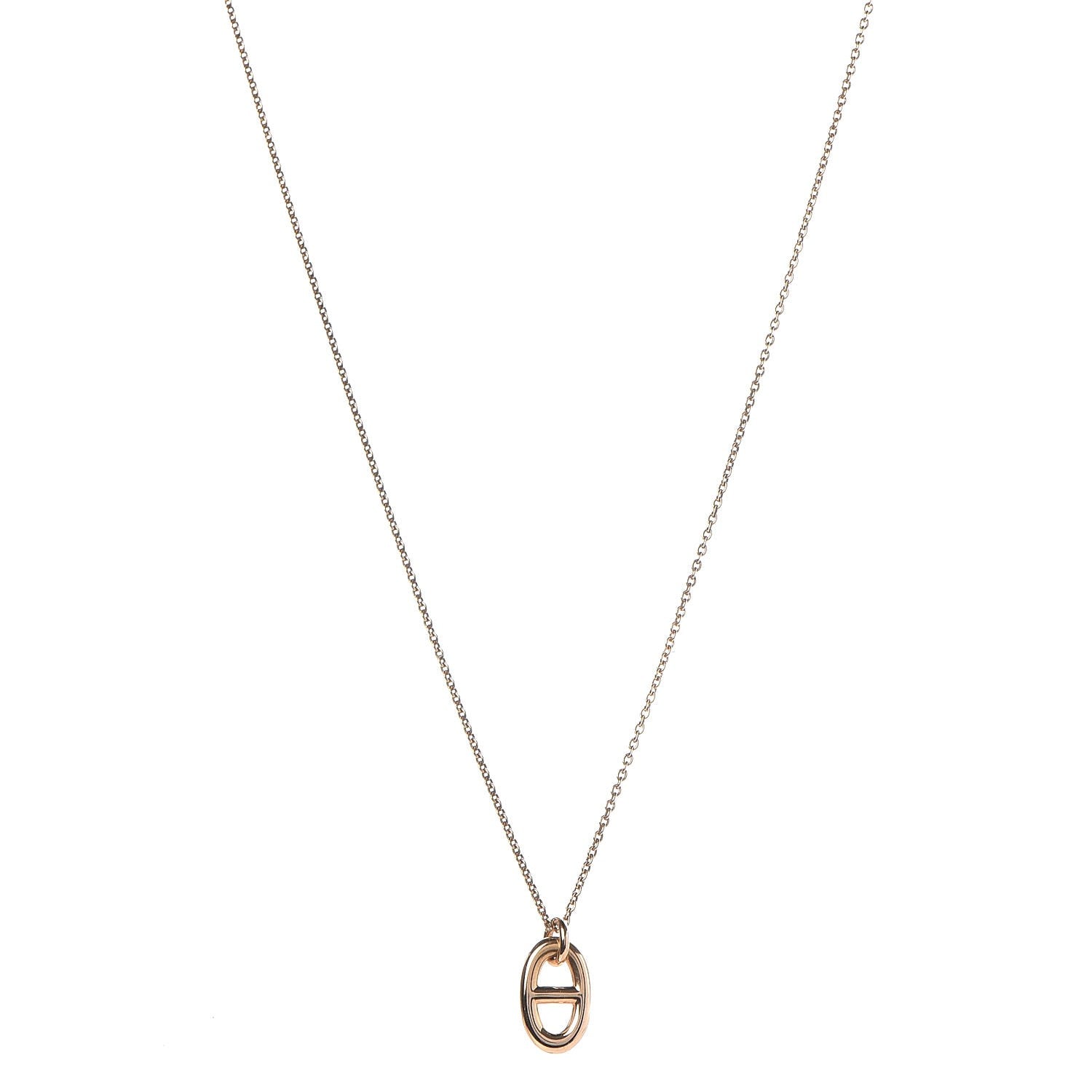 Hermes 18K Rose Gold PM Farandole Pendant Necklace 1 of 6