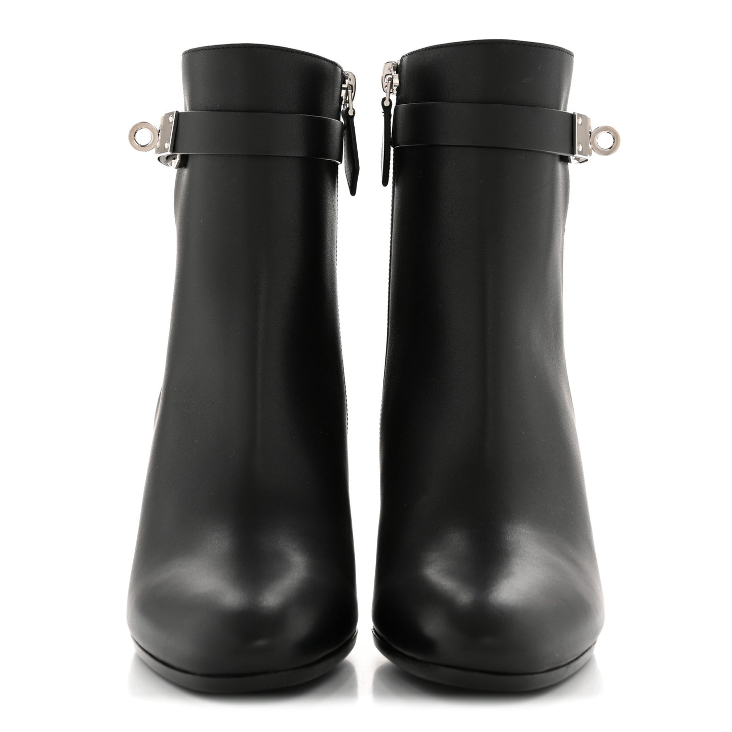 Calfskin Saint Germain Ankle Boots 35.5 Black