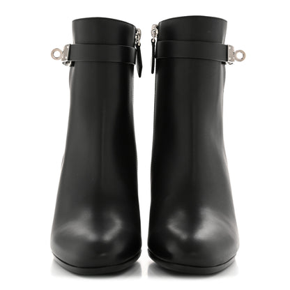 Hermes Calfskin Saint Germain Ankle Boots 35.5 Black 3 of 10