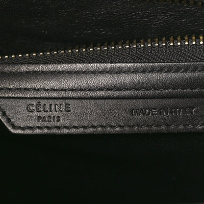 Celine Drummed Calfskin Nubuck Micro Tri-Color Luggage Stone 6 of 9