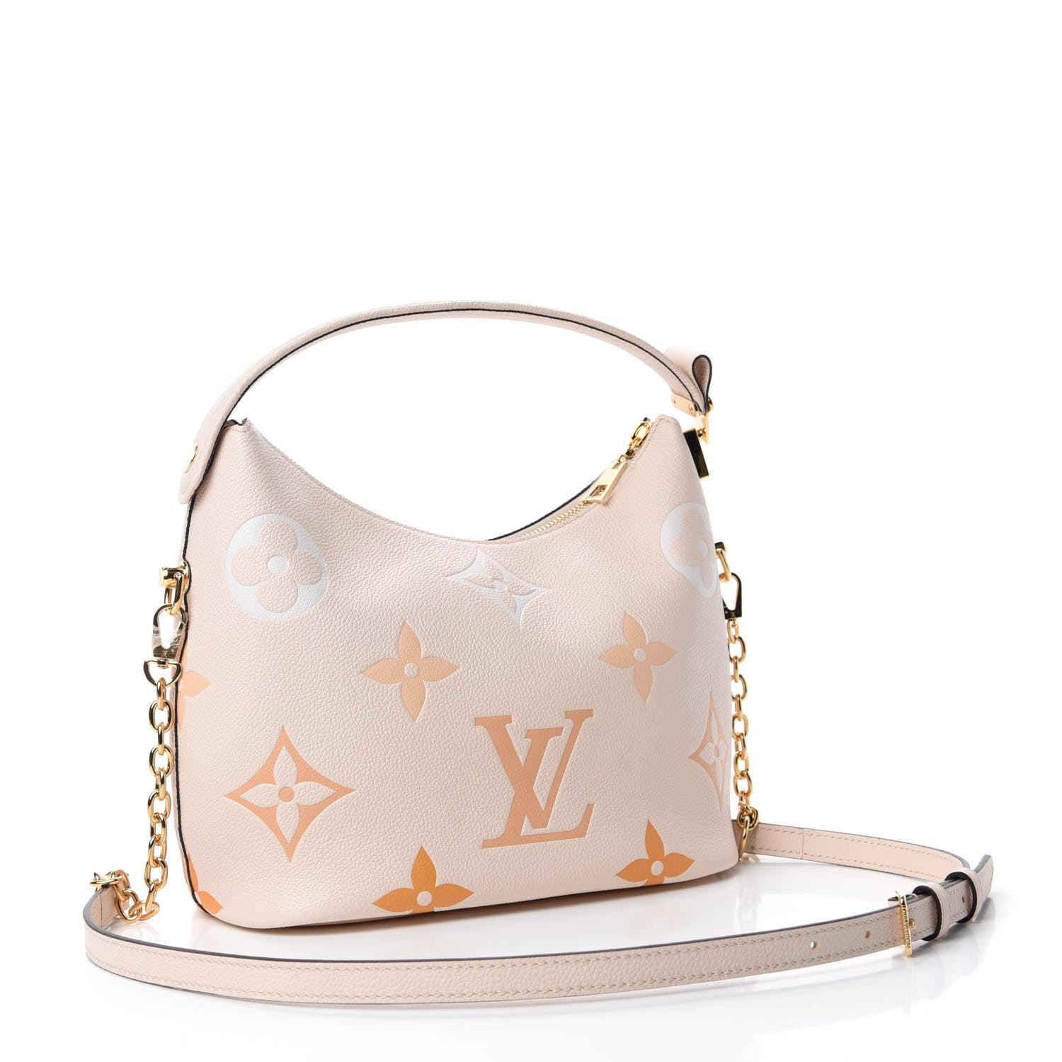 Louis Vuitton Empreinte Monogram Giant By The Pool Marshmallow Hobo Cream Saffron 3 of 10