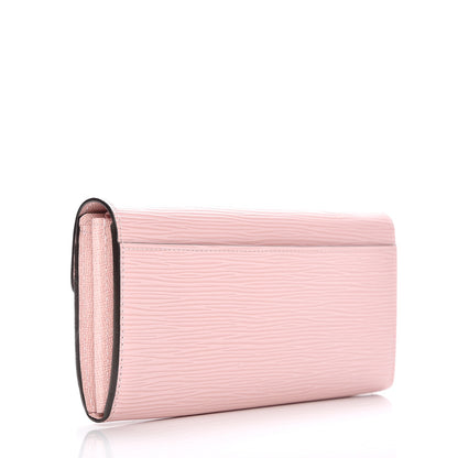 Louis Vuitton Epi Sarah Wallet NM Rose Ballerine 3 of 7