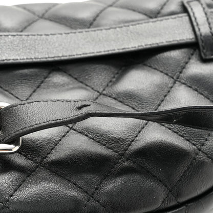 Chanel Calfskin Quilted Waist Belt Bag Black 13 of 13