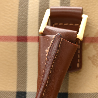 Burberry Haymarket Check Bowling Bag Brown 15 of 15