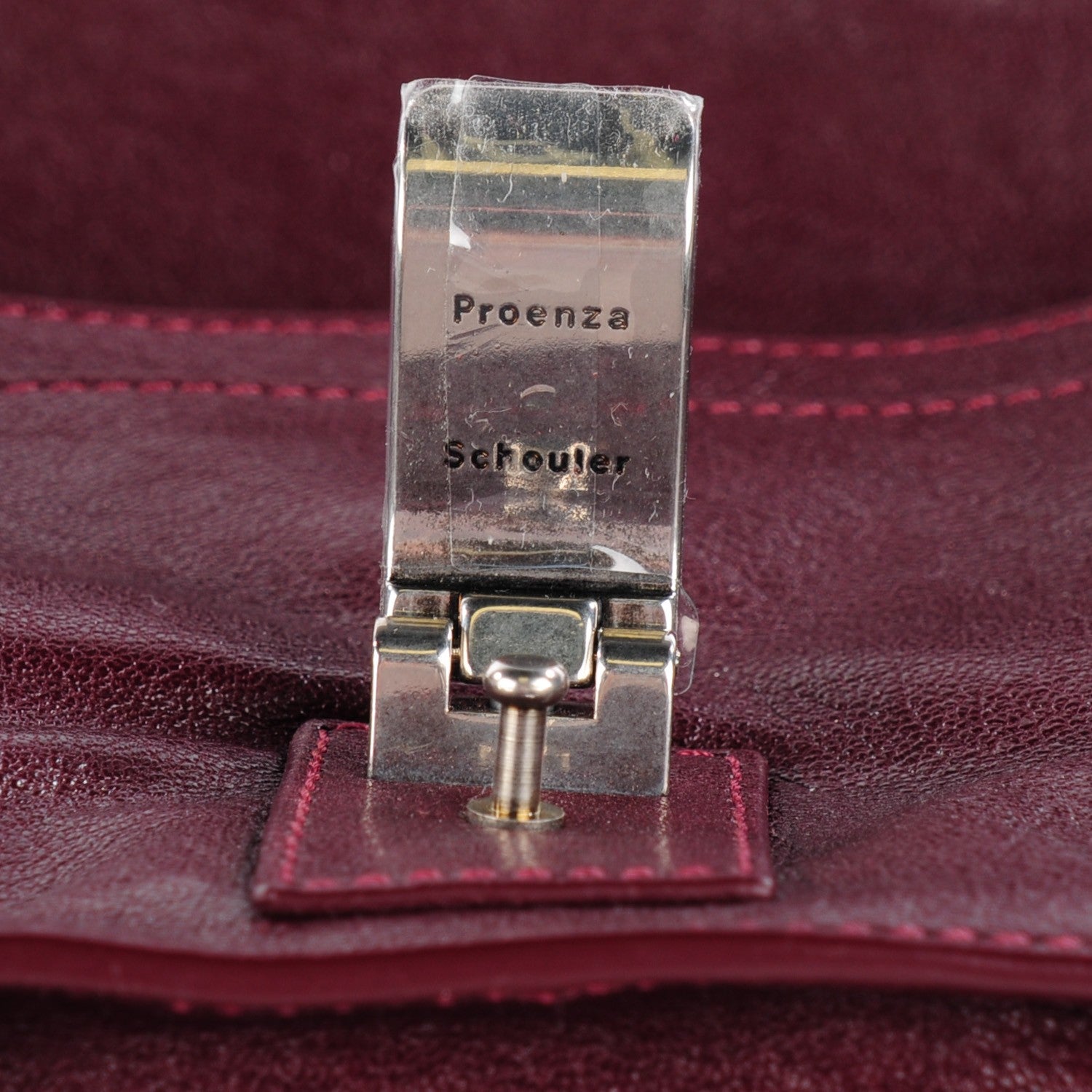Proenza Schouler Lambskin Tiny PS1 Satchel Oxblood 9 of 13
