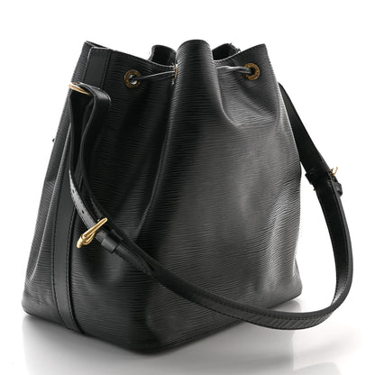Louis Vuitton Epi Petit Noe Black 3 of 11