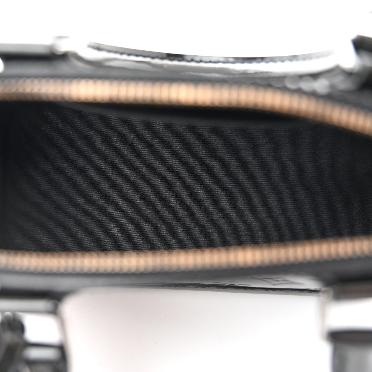 Louis Vuitton Vernis Alma BB Noir Magnetique 5 of 10